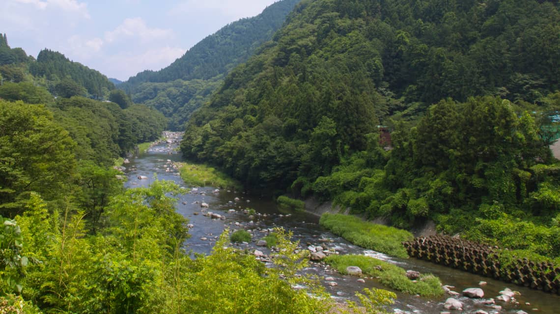 風と水の町街　桐生市